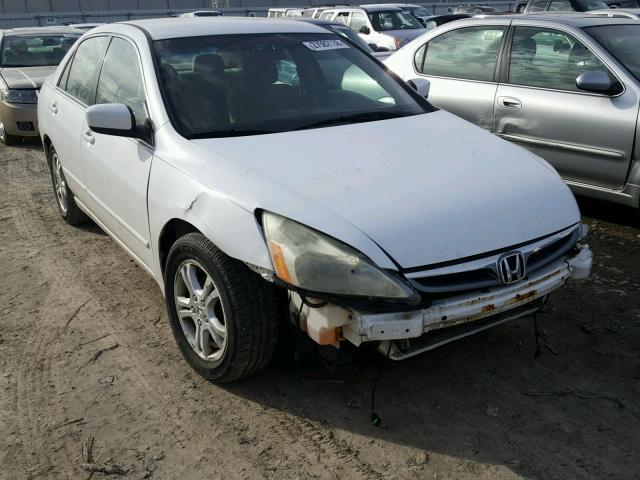 1HGCM563X6A015836 - 2006 HONDA ACCORD SE WHITE photo 1