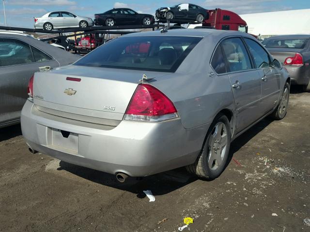 2G1WD58CX79150877 - 2007 CHEVROLET IMPALA SUP SILVER photo 4