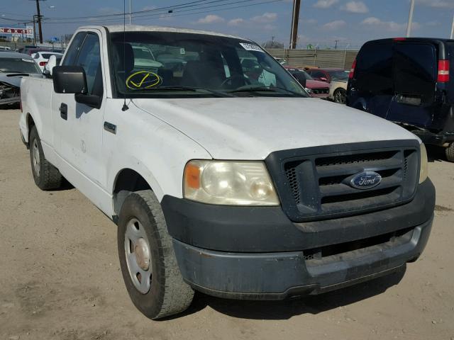 1FTRF12235NB93975 - 2005 FORD F150 WHITE photo 1