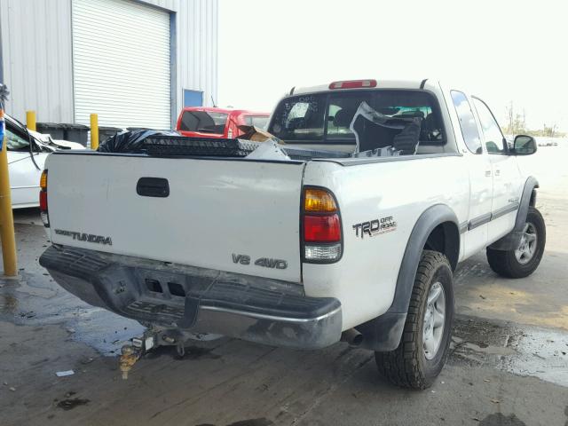 5TBBT4412YS082132 - 2000 TOYOTA TUNDRA ACC WHITE photo 4