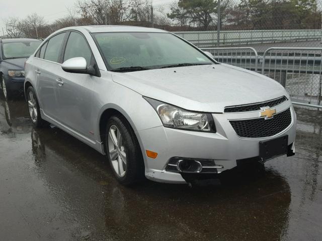 1G1PE5SB0E7472878 - 2014 CHEVROLET CRUZE LT SILVER photo 1