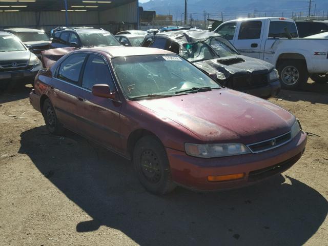 1HGCD5633TA153813 - 1996 HONDA ACCORD LX RED photo 1