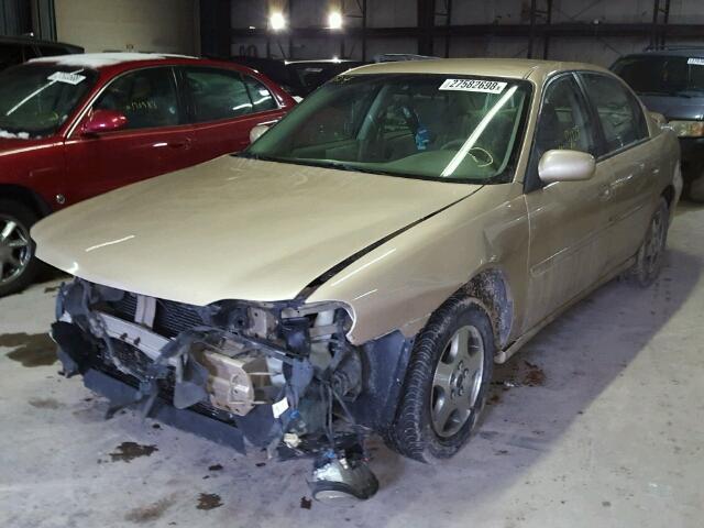 1G1NE52J73M560081 - 2003 CHEVROLET MALIBU LS Qızıl foto 2