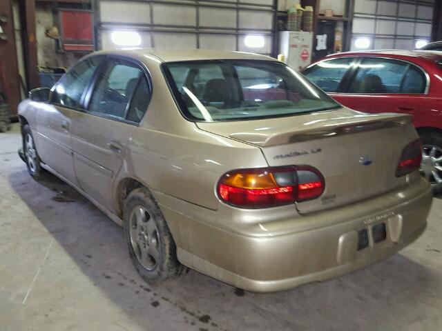 1G1NE52J73M560081 - 2003 CHEVROLET MALIBU LS Qızıl foto 3