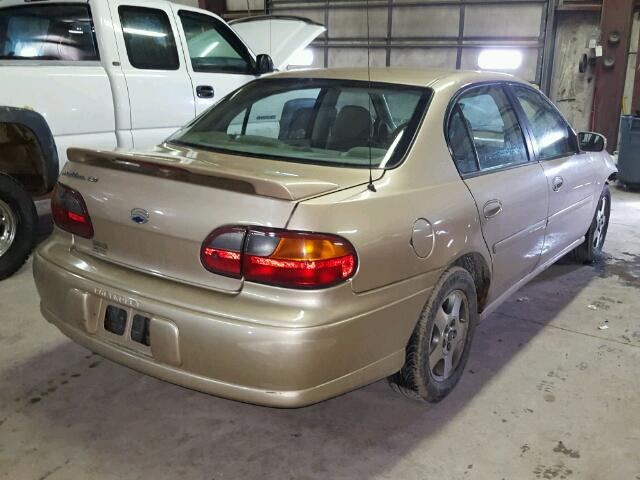 1G1NE52J73M560081 - 2003 CHEVROLET MALIBU LS Qızıl foto 4