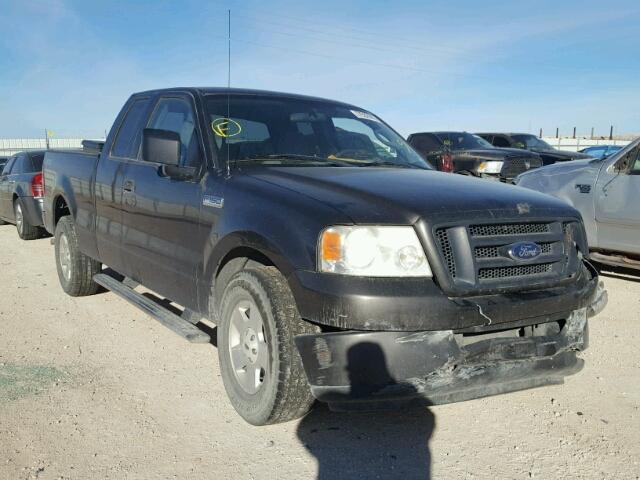 1FTRX12W16KB82976 - 2006 FORD F150 GRAY photo 1