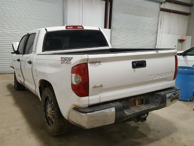 5TFDW5F10EX413225 - 2014 TOYOTA TUNDRA CRE WHITE photo 3