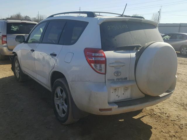 JTMZF33V39D003592 - 2009 TOYOTA RAV4 WHITE photo 3