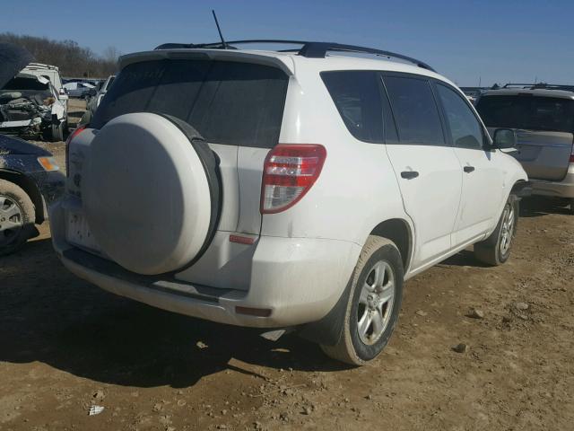 JTMZF33V39D003592 - 2009 TOYOTA RAV4 WHITE photo 4