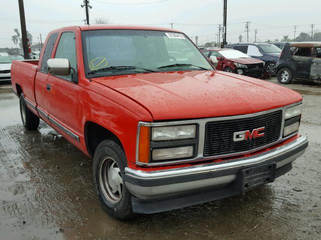 1GTEC19K3RE547707 - 1994 GMC SIERRA C15 RED photo 1