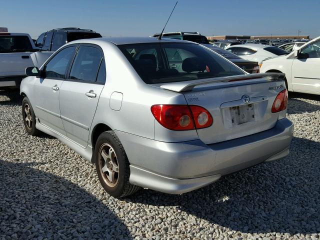 1NXBR32E96Z744279 - 2006 TOYOTA COROLLA CE GRAY photo 3