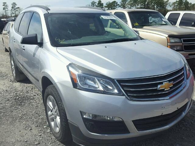 1GNKRFED4FJ112694 - 2015 CHEVROLET TRAVERSE L SILVER photo 1