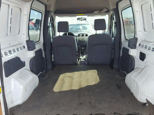 NM0LS6AN2AT001796 - 2010 FORD TRANSIT CO WHITE photo 9