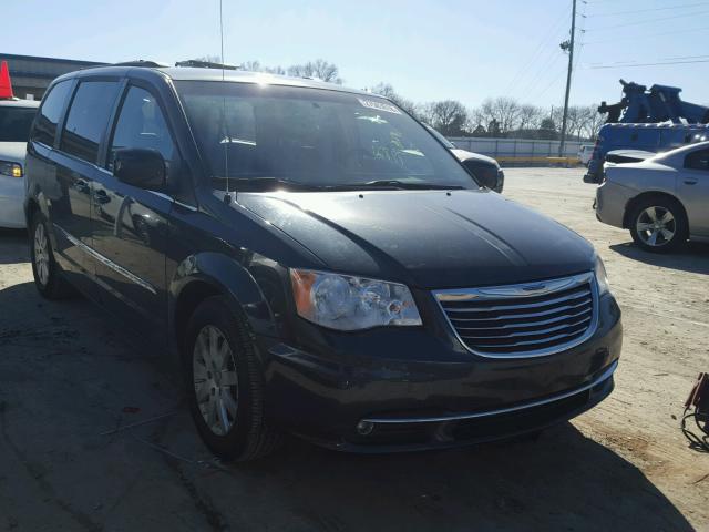 2C4RC1BG8ER207862 - 2014 CHRYSLER TOWN & COU BLUE photo 1