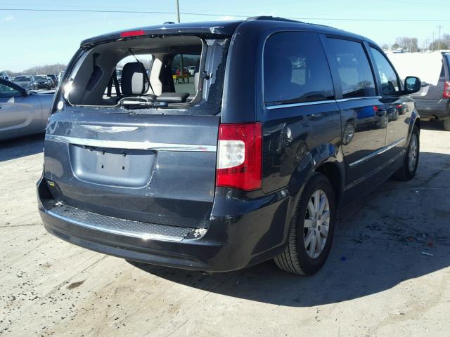 2C4RC1BG8ER207862 - 2014 CHRYSLER TOWN & COU BLUE photo 4