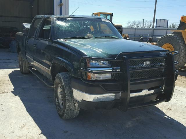 1GCHK23U03F187040 - 2003 CHEVROLET SILVERADO GREEN photo 1