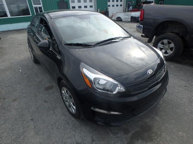 KNADM4A30G6574611 - 2016 KIA RIO LX BLACK photo 2