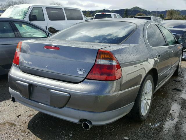 2C3AE76K23H567662 - 2003 CHRYSLER 300M SPECI GRAY photo 4