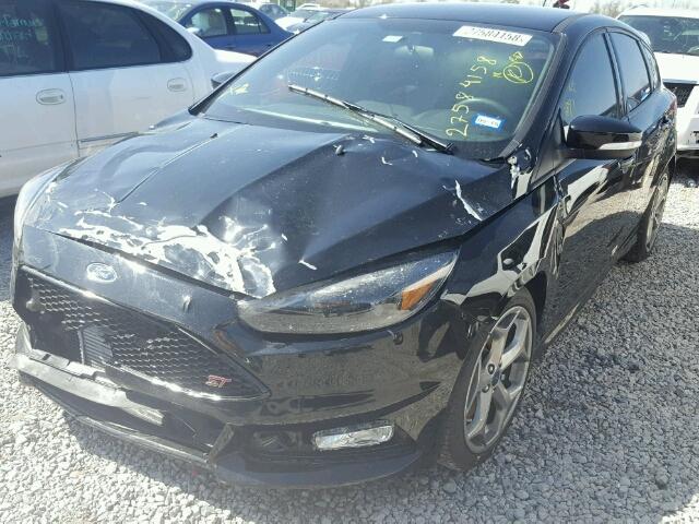 1FADP3L97HL270724 - 2017 FORD FOCUS ST BLACK photo 2