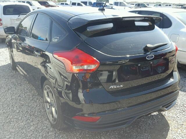 1FADP3L97HL270724 - 2017 FORD FOCUS ST BLACK photo 3