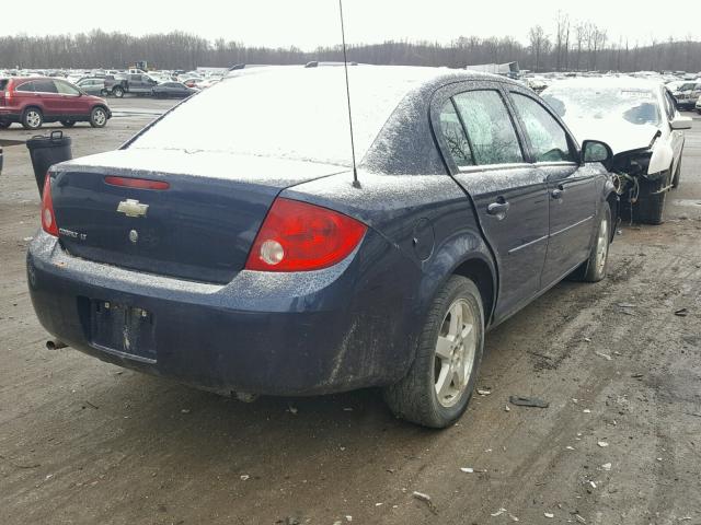 1G1AT58H397101677 - 2009 CHEVROLET COBALT LT BLUE photo 4