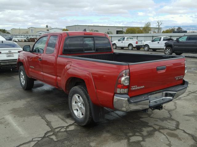 5TFTU4GN0EX064094 - 2014 TOYOTA TACOMA PRE RED photo 3