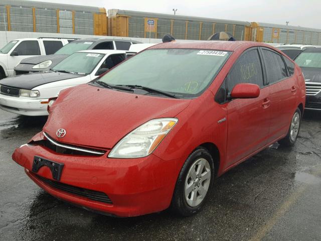 JTDKB20U667065923 - 2006 TOYOTA PRIUS RED photo 2