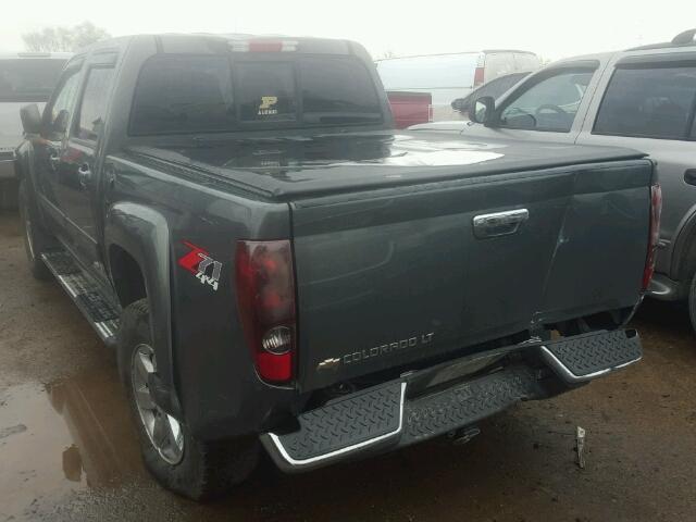 1GCHTDFE7B8113680 - 2011 CHEVROLET COLORADO L GRAY photo 3