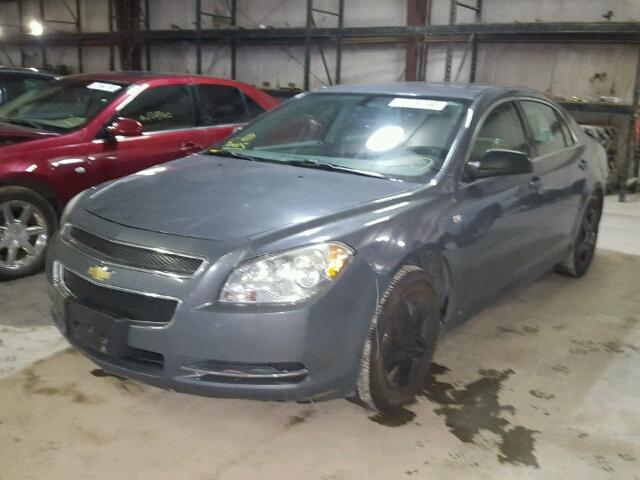 1G1ZG57B38F189185 - 2008 CHEVROLET MALIBU LS GRAY photo 2