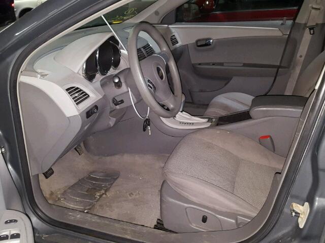 1G1ZG57B38F189185 - 2008 CHEVROLET MALIBU LS ნაცრისფერი ფოტო 5