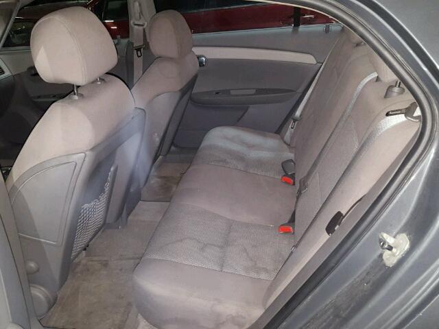 1G1ZG57B38F189185 - 2008 CHEVROLET MALIBU LS ნაცრისფერი ფოტო 6
