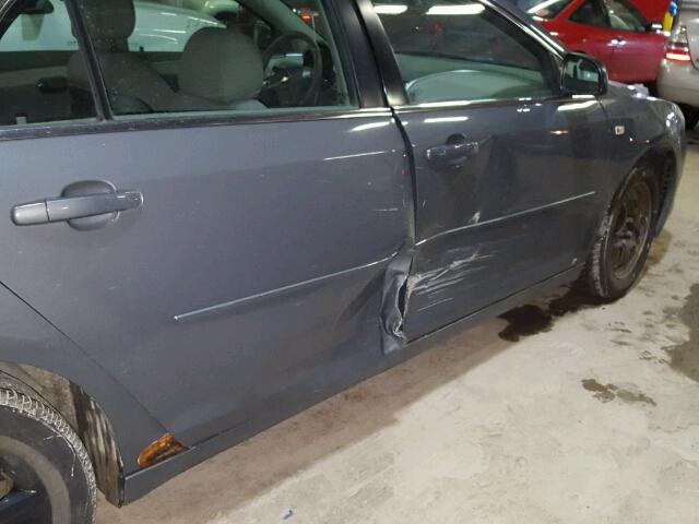 1G1ZG57B38F189185 - 2008 CHEVROLET MALIBU LS GRAY photo 9