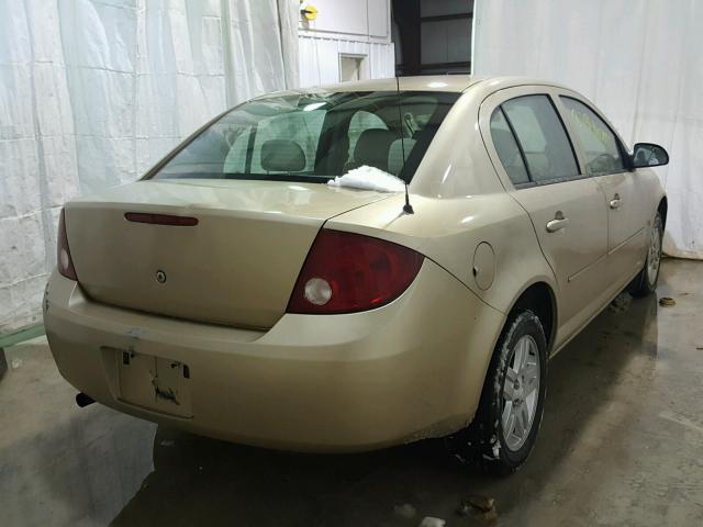 1G1AL55F967615712 - 2006 CHEVROLET COBALT LT TAN photo 4