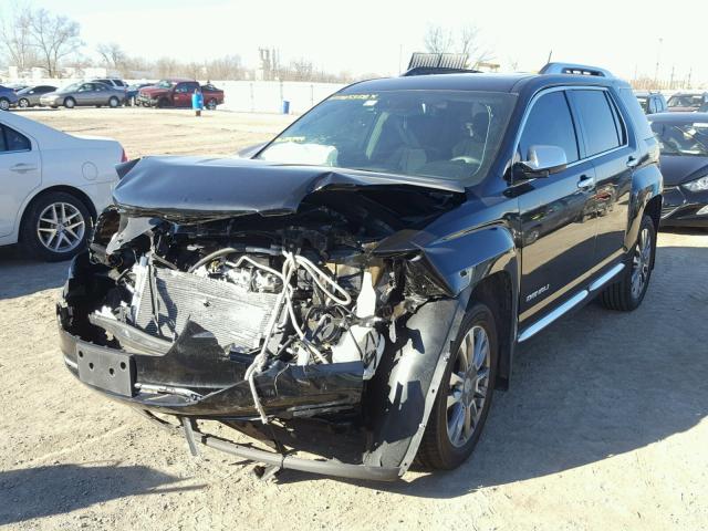 2GKFLVE31H6134749 - 2017 GMC TERRAIN DE BLACK photo 2