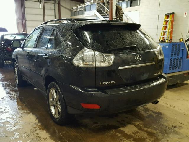 JTJHW31U960028700 - 2006 LEXUS RX 400 BLACK photo 3