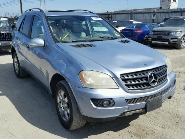 4JGBB86E26A062924 - 2006 MERCEDES-BENZ ML 350 BLUE photo 1