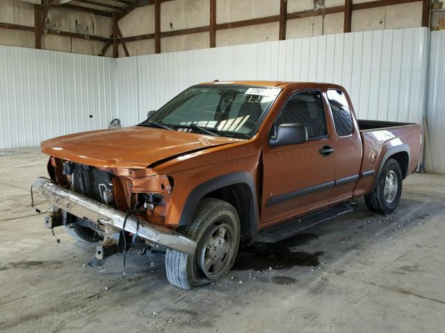 1GCCS196268189815 - 2006 CHEVROLET COLORADO ORANGE photo 2