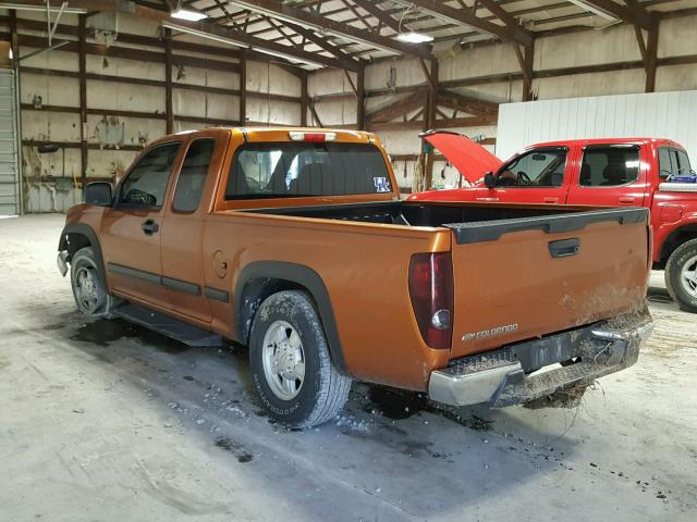 1GCCS196268189815 - 2006 CHEVROLET COLORADO ORANGE photo 3