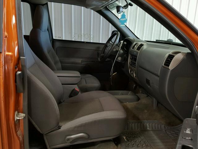 1GCCS196268189815 - 2006 CHEVROLET COLORADO ORANGE photo 5