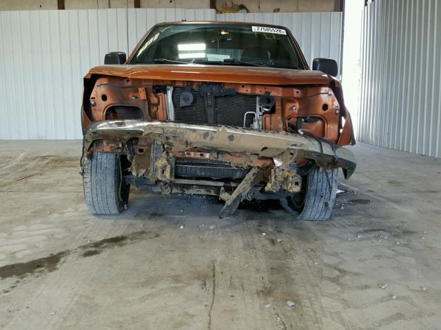 1GCCS196268189815 - 2006 CHEVROLET COLORADO ORANGE photo 9