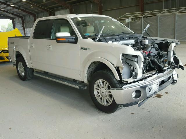 1FTFW1EFXDFC54118 - 2013 FORD F150 SUPER WHITE photo 1