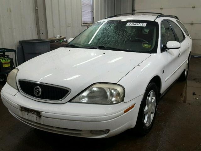 1MEFM59S63A613589 - 2003 MERCURY SABLE WHITE photo 2