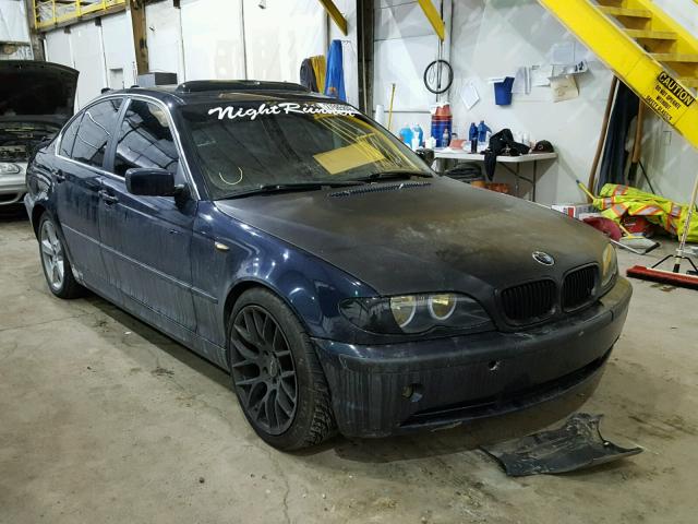 WBAEV53494KM35304 - 2004 BMW 330 I BLACK photo 1