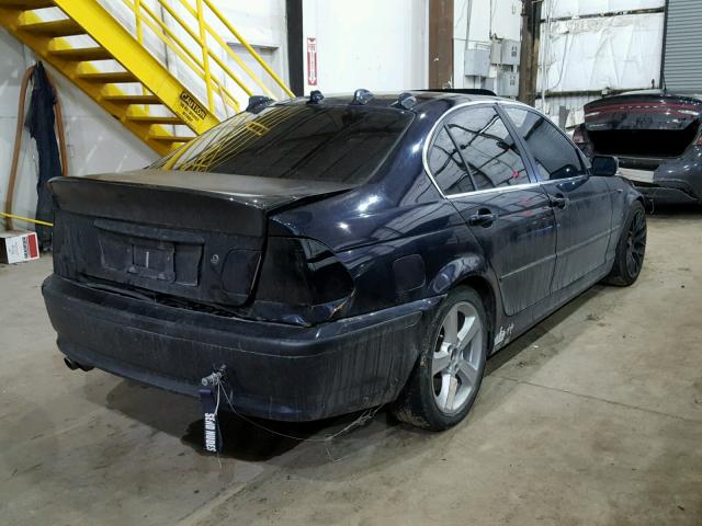 WBAEV53494KM35304 - 2004 BMW 330 I BLACK photo 4