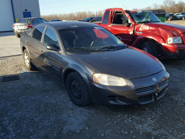 1B3EJ46XX1N597985 - 2001 DODGE STRATUS SE CHARCOAL photo 1