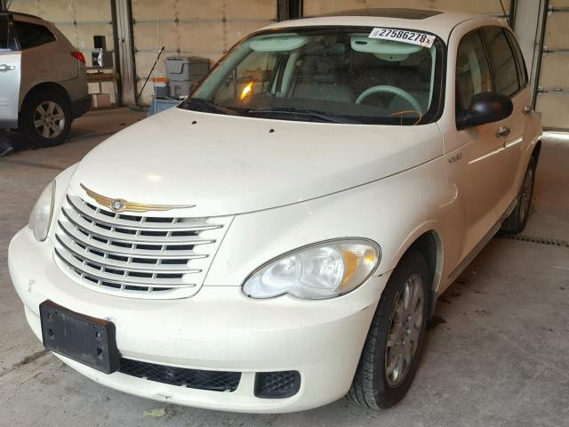 3A8FY68876T209272 - 2006 CHRYSLER PT CRUISER WHITE photo 2