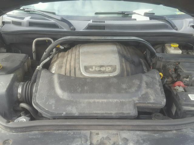 1J8HG58226C174198 - 2006 JEEP COMMANDER GREEN photo 7