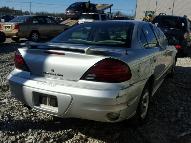 1G2NE52FX5M209854 - 2005 PONTIAC GRAND AM S Արծաթագույն լուսանկար 4