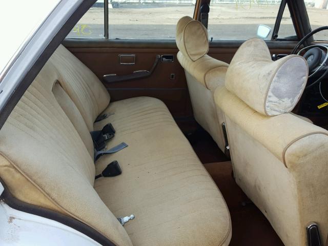 10806712015504 - 1973 MERCEDES-BENZ 280SE WHITE photo 6