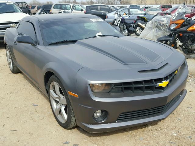 2G1FK1EJ9A9117927 - 2010 CHEVROLET CAMARO SS GRAY photo 1